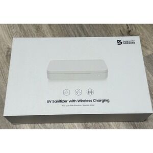 Samsung UV Sanitizer with Wireless‎ Charging - Kills 99% Bacteria - NEW